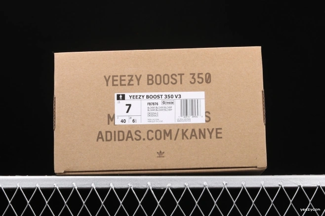 Yeezy FB7876 380 Adidas Boost Black 0727